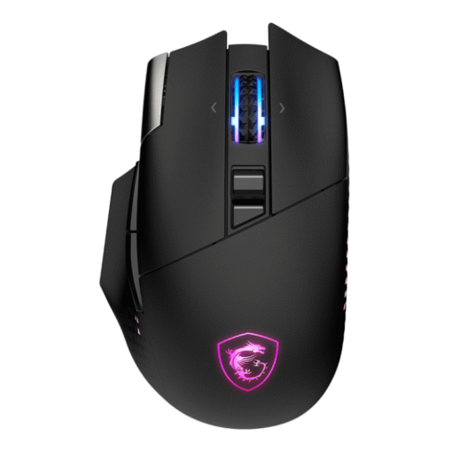 MOUSE GAMING RGB MSI VERSA PRO INALÃMBRICO 2.4 GHZ / BLUETOOTH ALÃMBRICO USB 26000 DPI S12-4301360-CLA