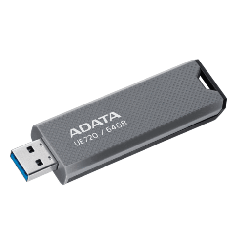 MEMORIA USB 64GB ADATA UE720 USB 3.2 GEN2 550MB/S / 450MB/S UE720-64G-CGY/GRIS