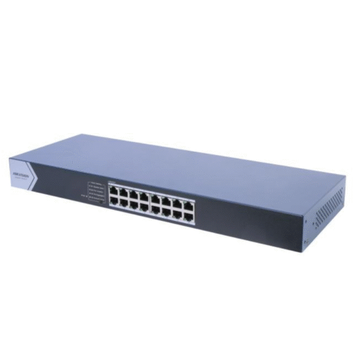 SWITCH 16 PUERTOS HIKVISION DS-3E0516-E(C) (E) 10/100/1000 MBPS NO ADMINISTRABLE (UNMANAGED) 301803141