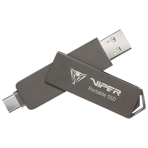 HD EXTERNO SOLIDO 512GB PATRIOT PVP30 DUO COMPACT USB 3.2 GEN2 TYPE-C /A 1,000/1,000 MB/S PVP30512G28UDG