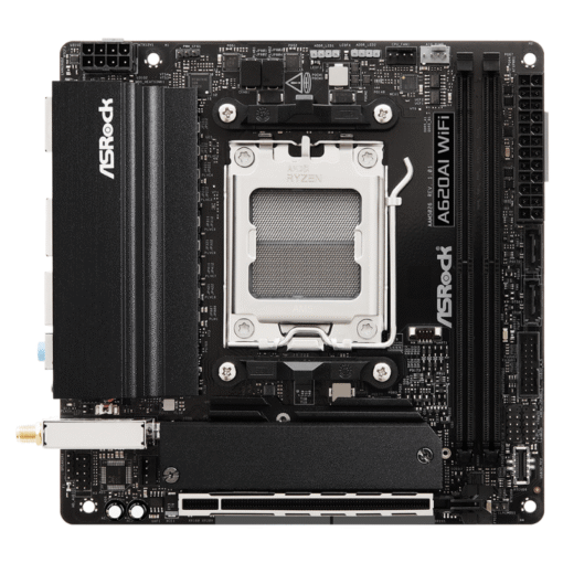 TARJETA MADRE ASROCK A620AI WIFI AM5 MINI ITX DDR5 90-MXBT50-A0UAYAZ