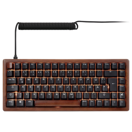 TECLADO GAMING RGB SHARKOON SKILLER SGK50 S3 WOOD PBT MECÃNICO ALÃMBRICO USB ESPAÃOL 4044951042715