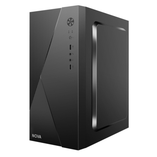 CASE NOVA CM04Q1RA003C MINI TOWER SIN VENTILACION INCLUIDA SIN FUENTE DE PODER INLCUIDA